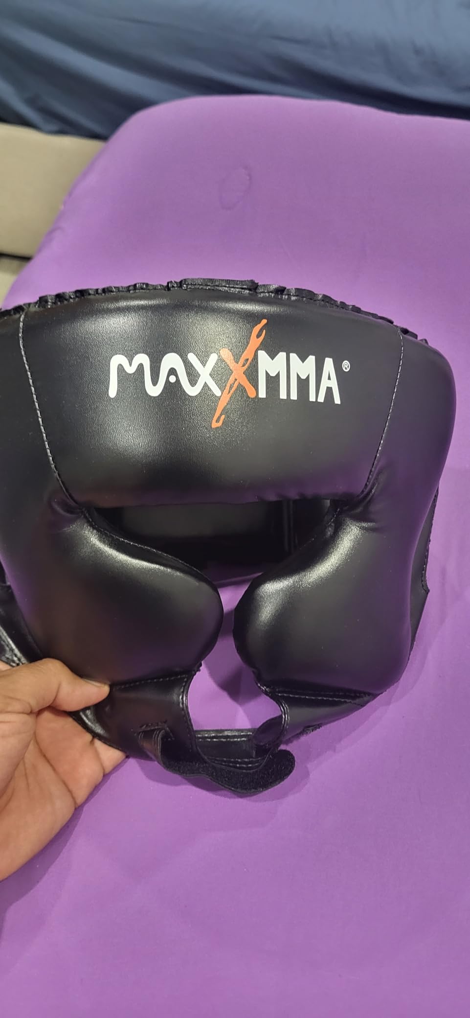 MaxxMMA Headgear L/XL Boxing MMA Training Kickboxing Sparring Karate Taekwondo customer photo 2