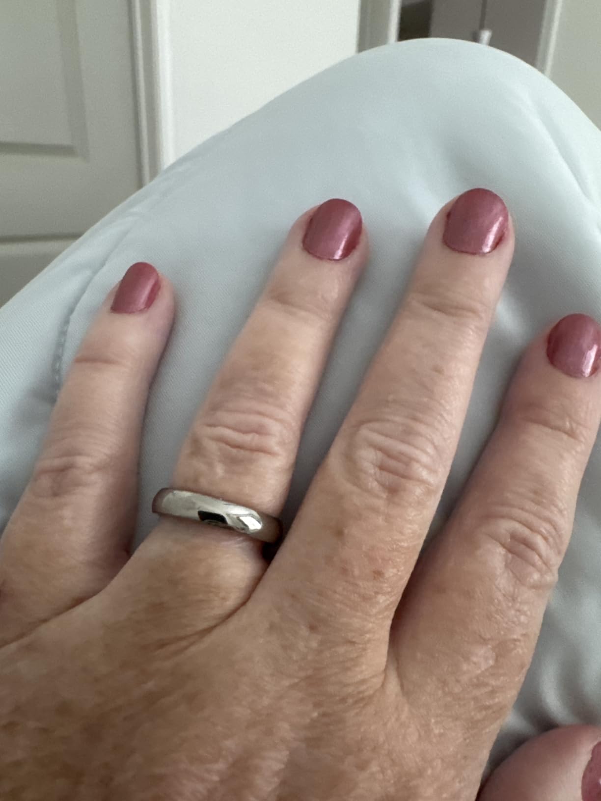 TIGRADE 2mm 4mm 6mm 8mm 10mm Titanium Ring Plain Dome High Polished Wedding Band Comfort Fit Size 3-15 customer photo 2
