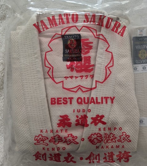 Nippon Budogu Yamato Sakura Bleached Single Weave Judo Gi Uniform customer photo 2
