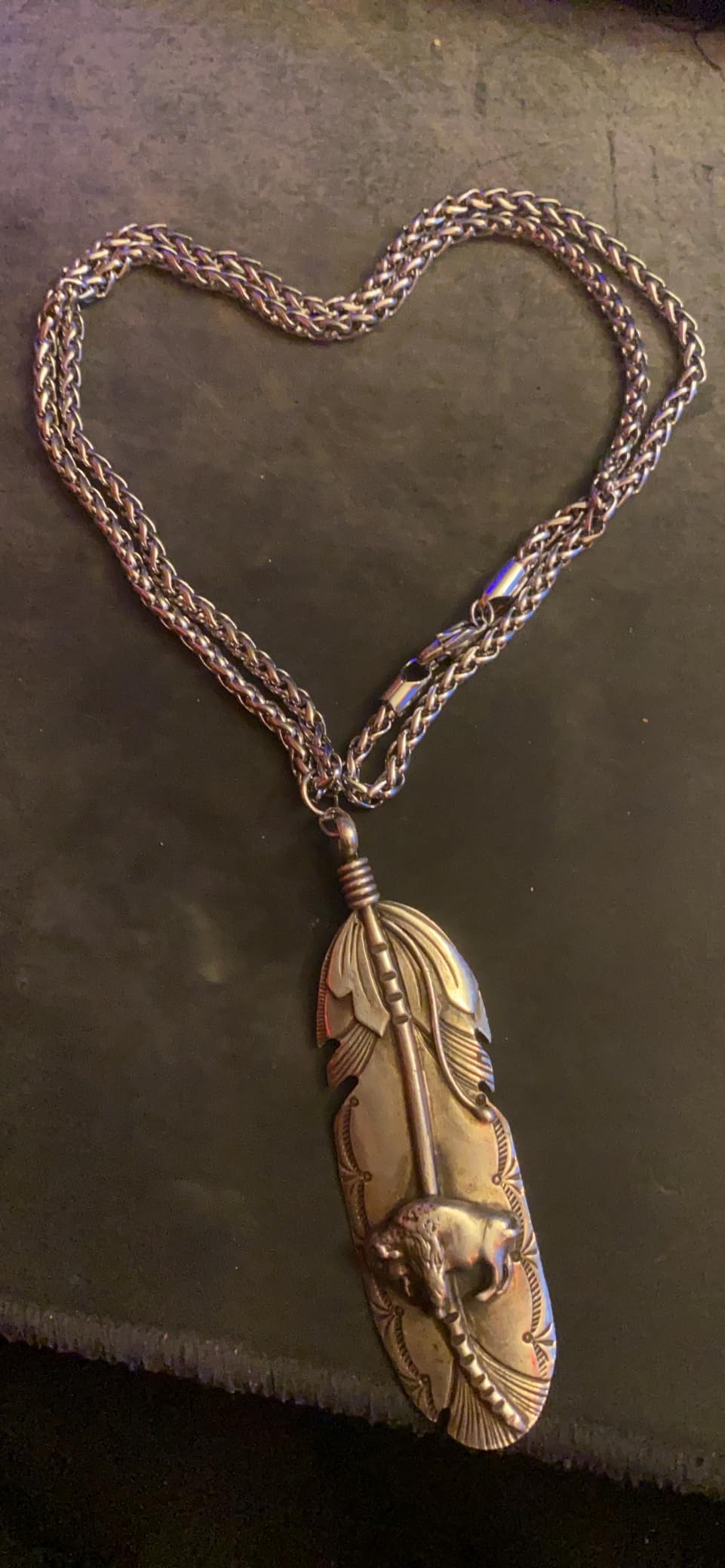 Jewelry 4mm Titanium Steel Wheat Silver Chain Necklaces for Men & Women 16 to 30 in customer photo 1