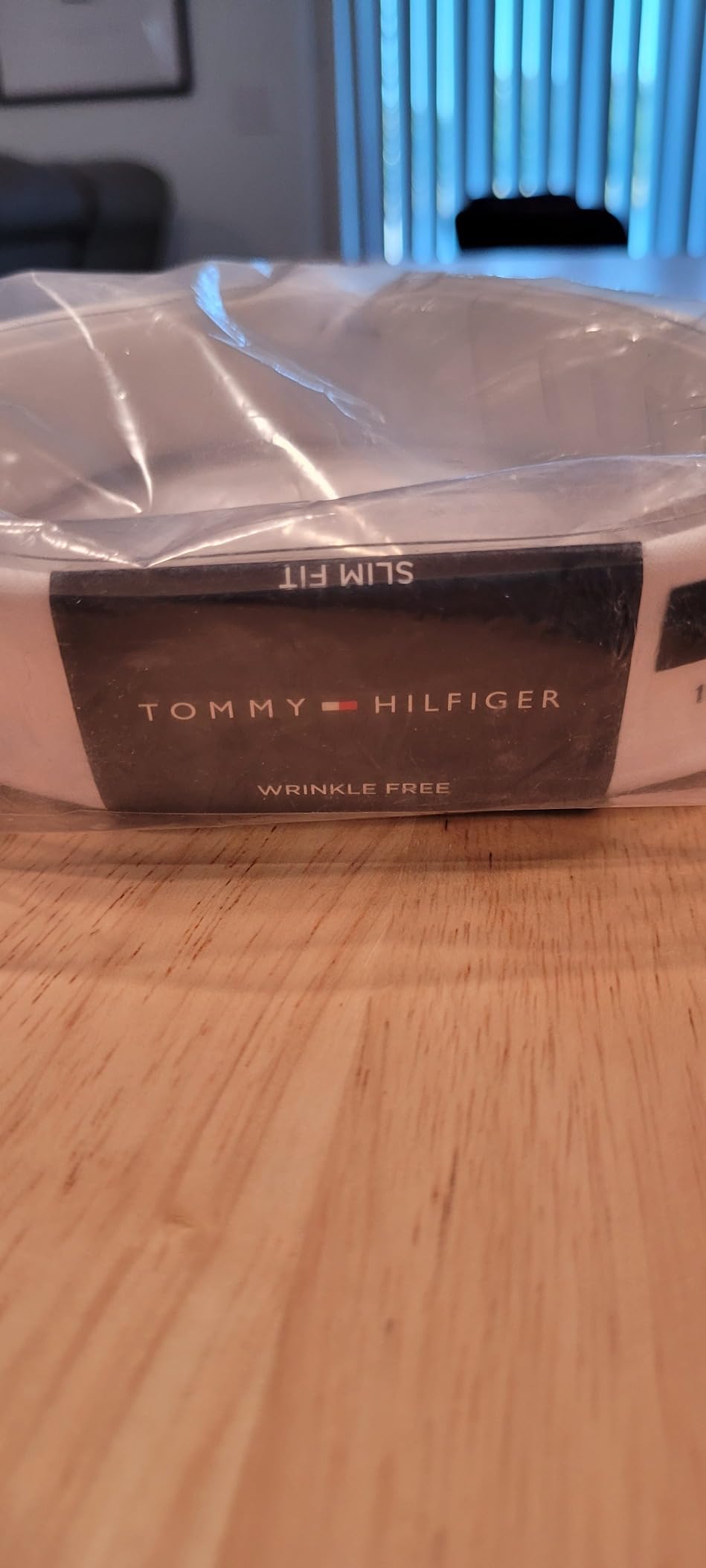 Tommy Hilfiger Men's Slim Fit Non Iron Solid Dress Shirt customer photo 1