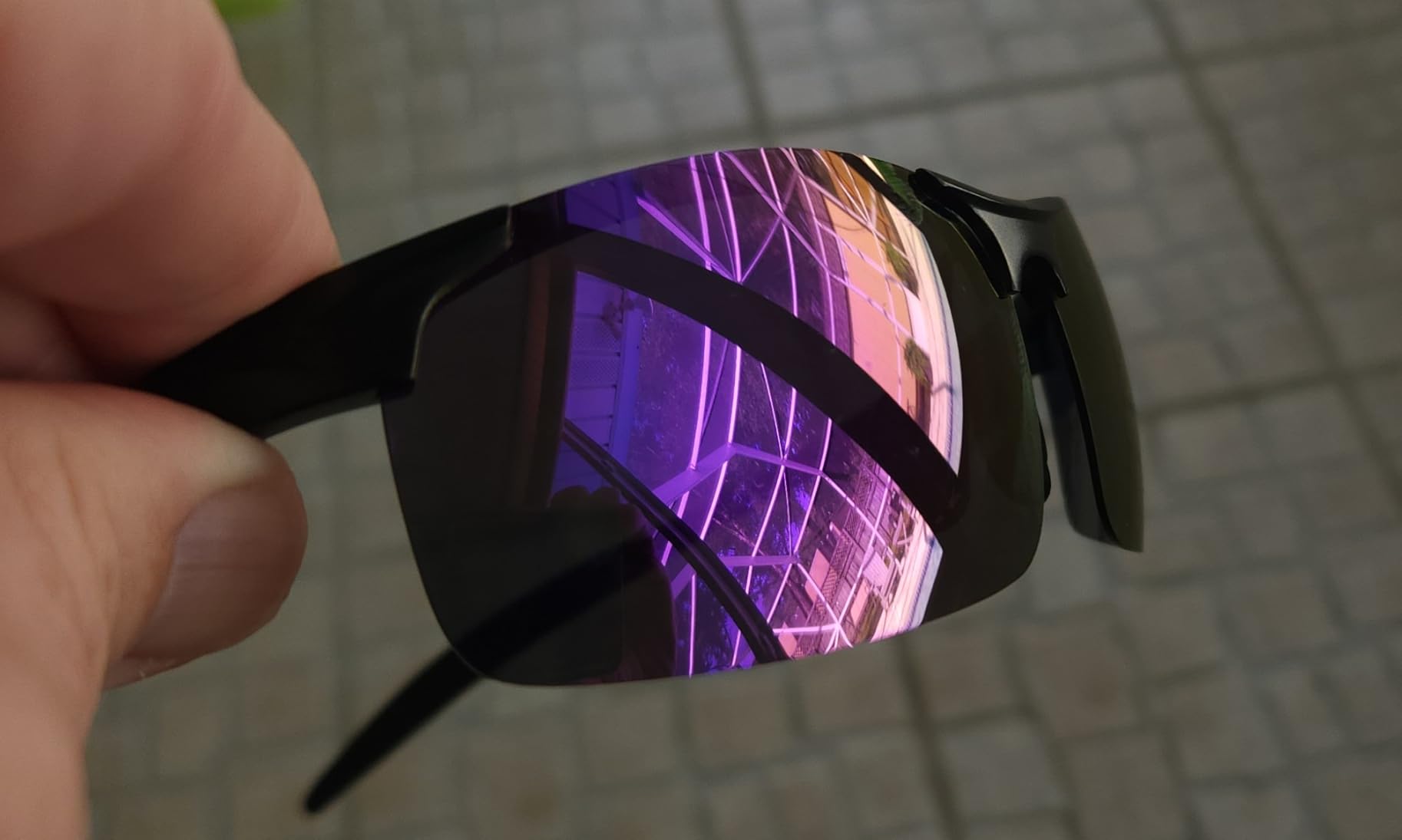 ATTCL 0.9 oz Polarized Sunglasses Men Al-Mg Metal Golf Fishing Sports UV400 | Lightweight Wrap Around Anti Slip Frame Design, Reduces Glare, Fit for Driving, Running, Hiking Outdoors Sun Glasses customer photo 1