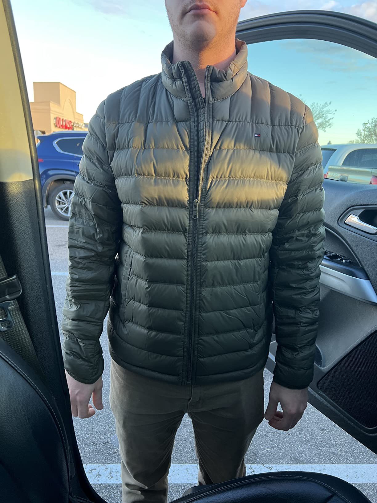 Tommy Hilfiger Men's Packable Down Puffer Jacket customer photo 2