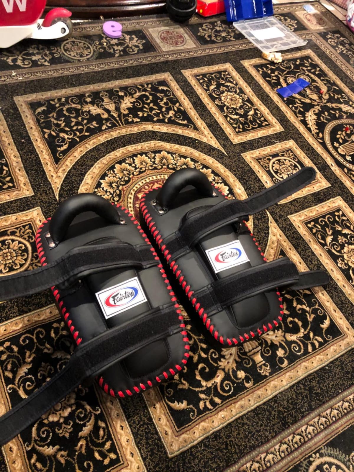 Fairtex KPLC5 Muay Thai Kickboxing Lightweight Thai Pads customer photo 1