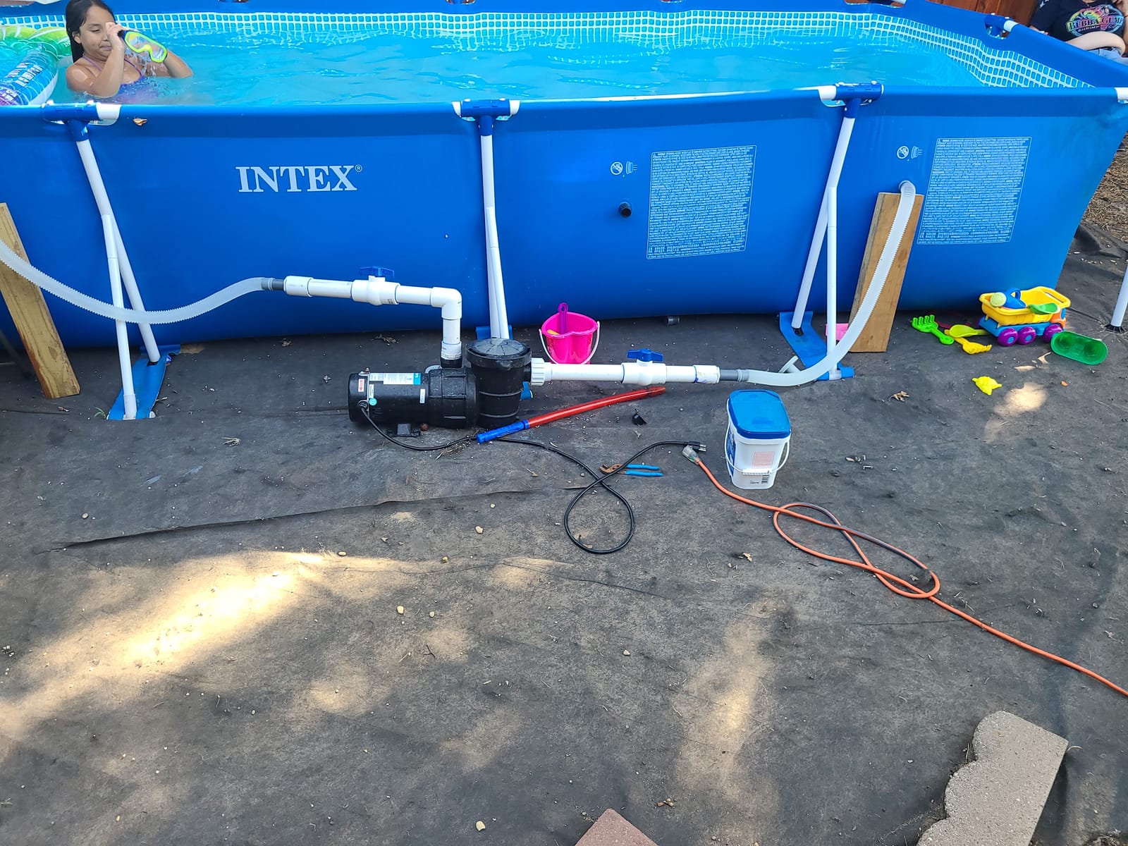 Doheny's Harris ProForce 1 HP Above Ground Swimming Pool Pump, 115V, Single Speed ((0.9 THP)) customer photo 1