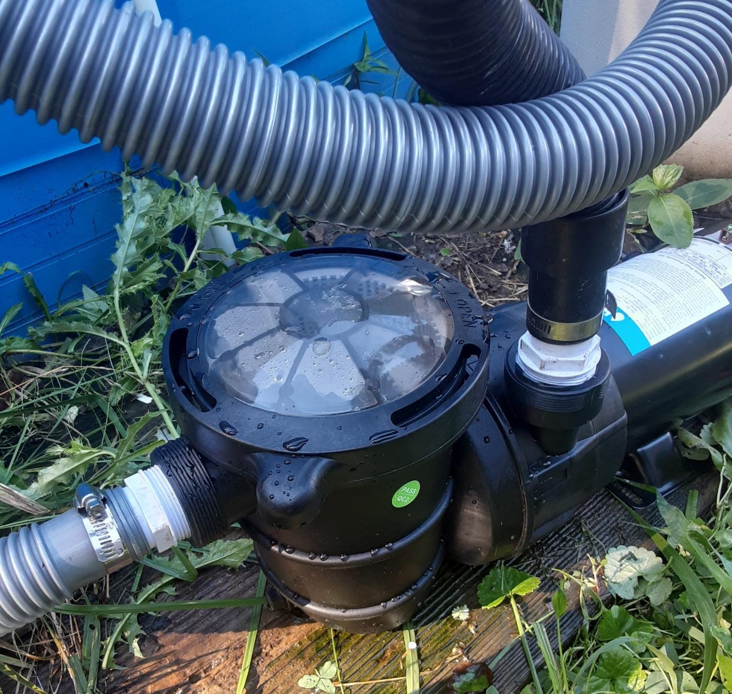 Doheny's Harris ProForce 1 HP Above Ground Swimming Pool Pump, 115V, Single Speed ((0.9 THP)) customer photo 2