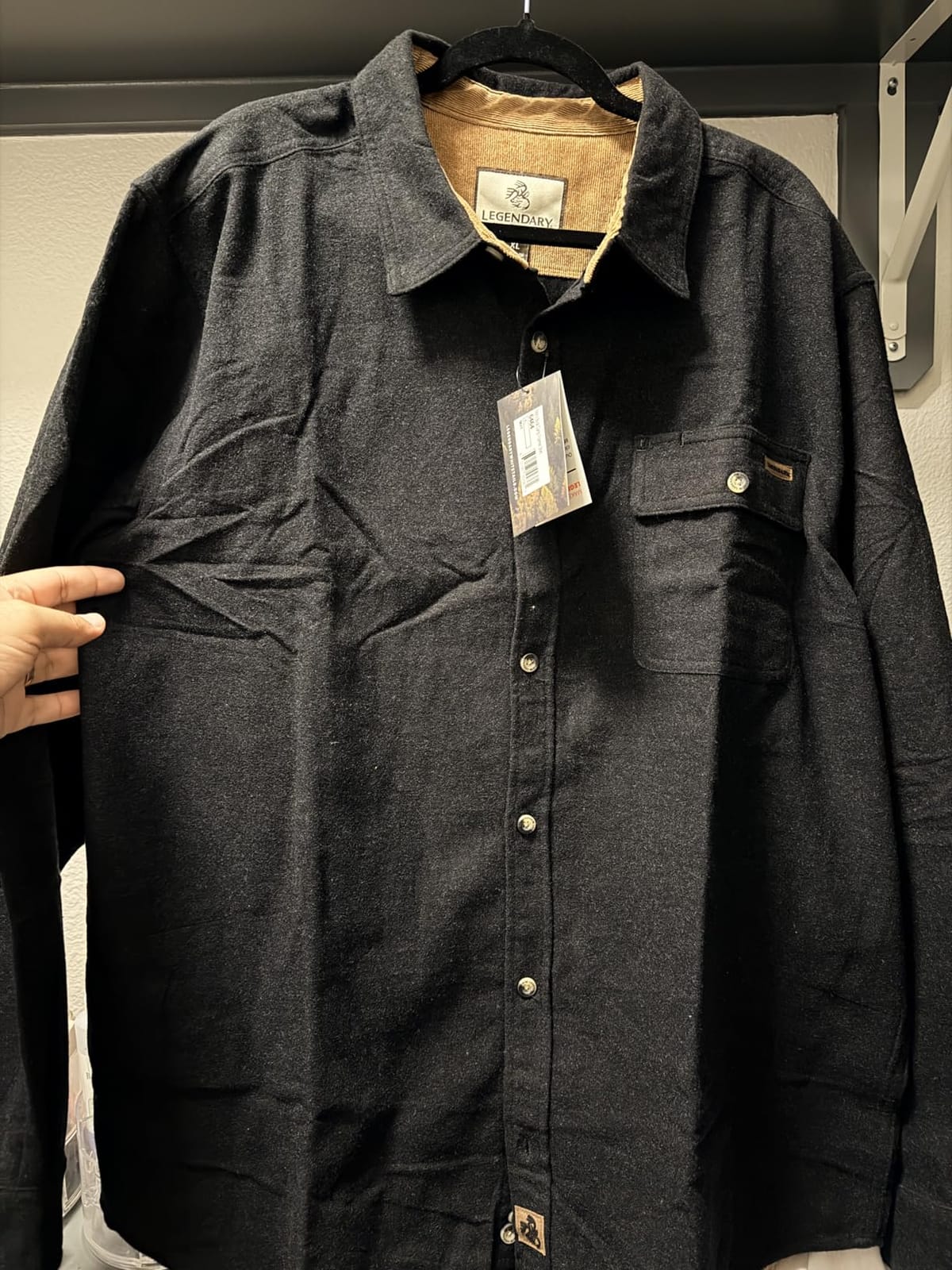 Legendary Whitetails Mens Flannel Long Sleeve Button Down 100% Cotton Shirt customer photo 1