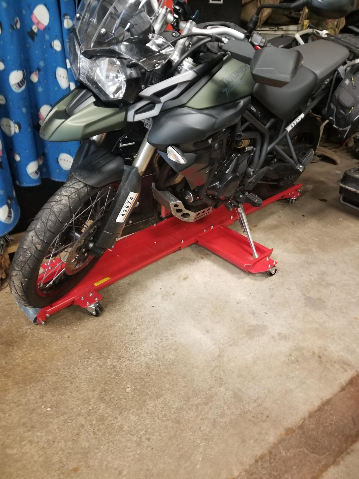 Extreme Max 5001.5077 Motorcycle Dolly 1250 lbs. customer photo 1