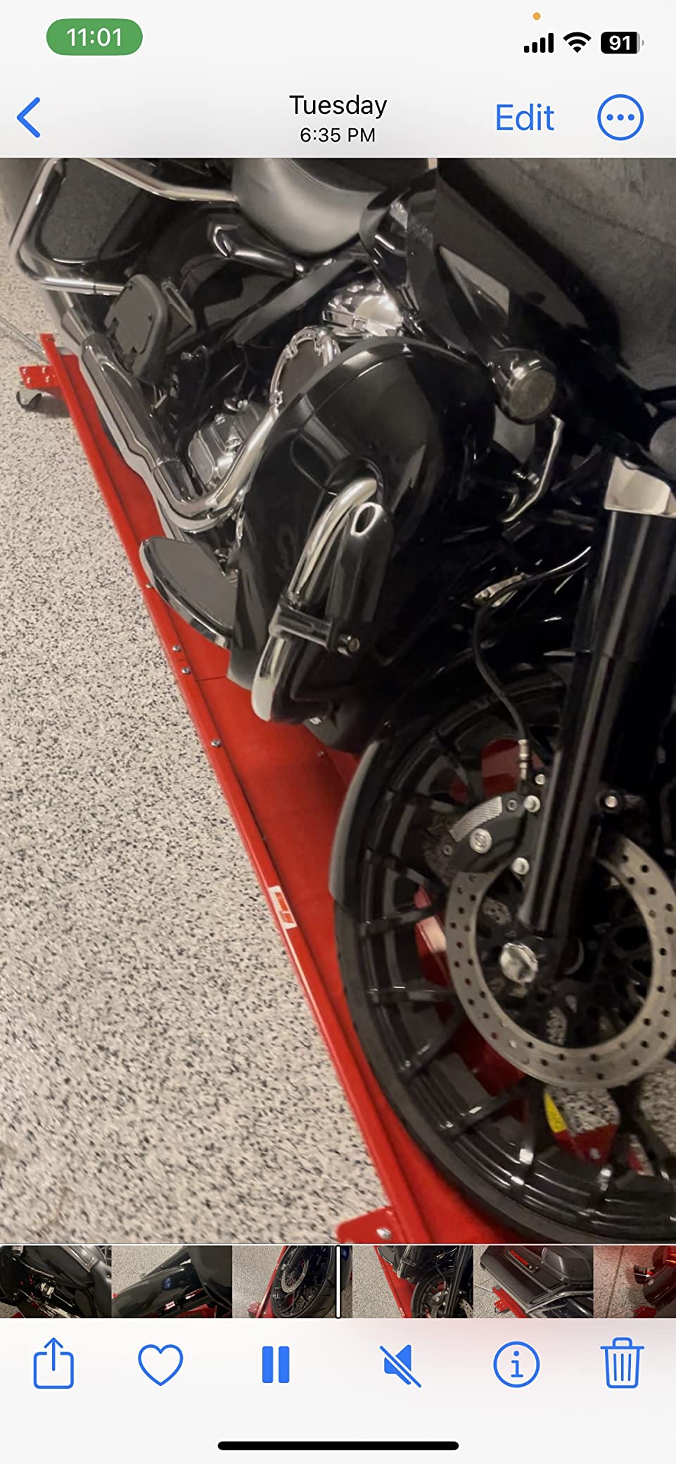 Extreme Max 5001.5077 Motorcycle Dolly 1250 lbs. customer photo 2