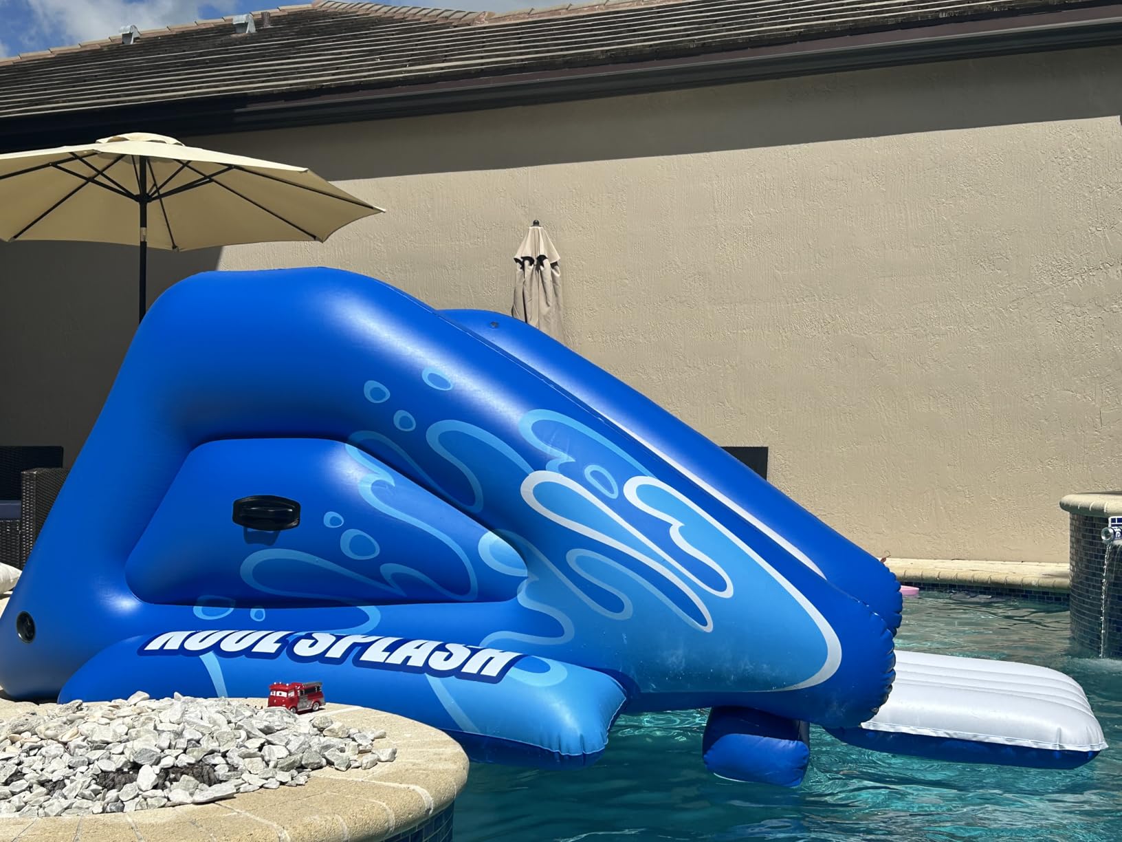 New INTEX Kool Splash Inflatable Swimming Pool Water Slide | 58849EP customer photo 1