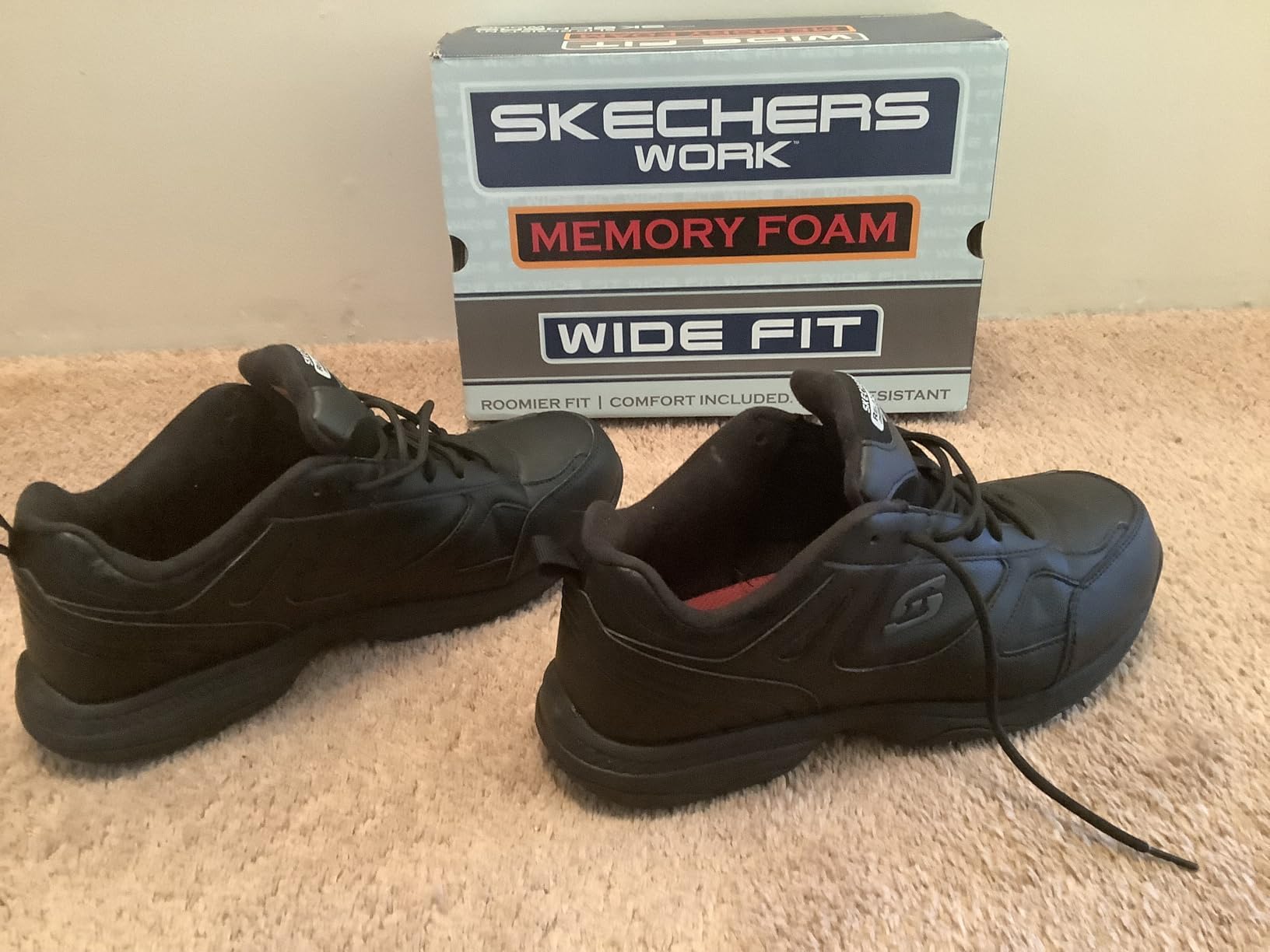 Skechers Men's Work Dighton Athletic Slip Resistant Food Service Shoe customer photo 1