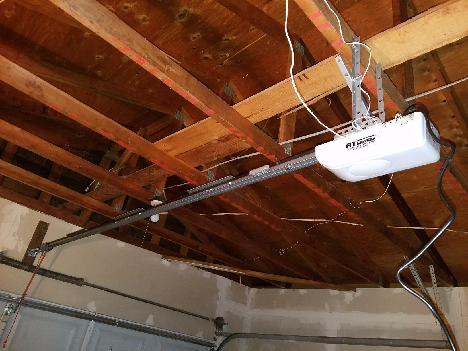 Skylink ATR-1622BK Atoms 1/2 HPF Garage Door Opener with Extremely Quiet Dc Motor, Belt Drive, Built-In Led Light, Skylinknet Enabled, Remote Controls, Keypad Keyless Entry, Deluxe Wall Console customer photo 2