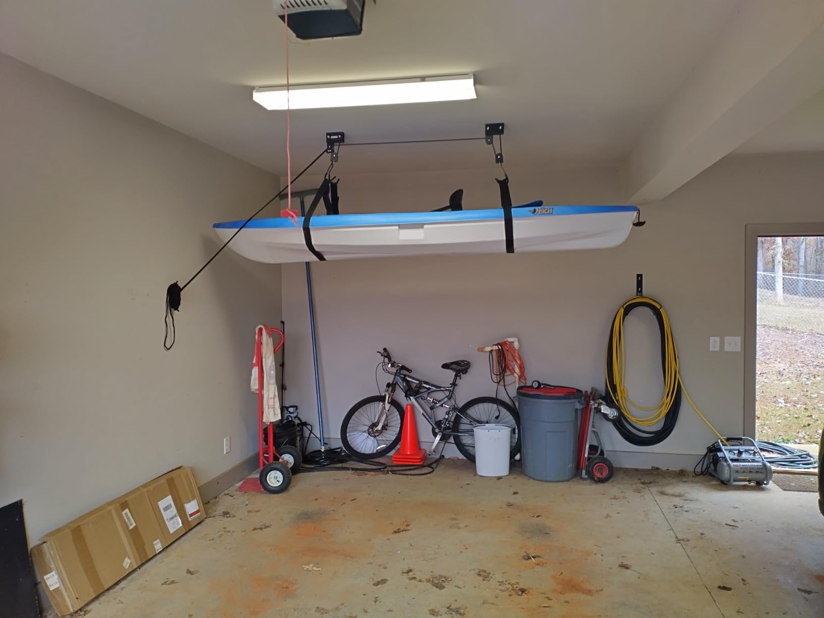 Bike Lane Kayak Hoist Pulley System with 125lb Capacity customer photo 1