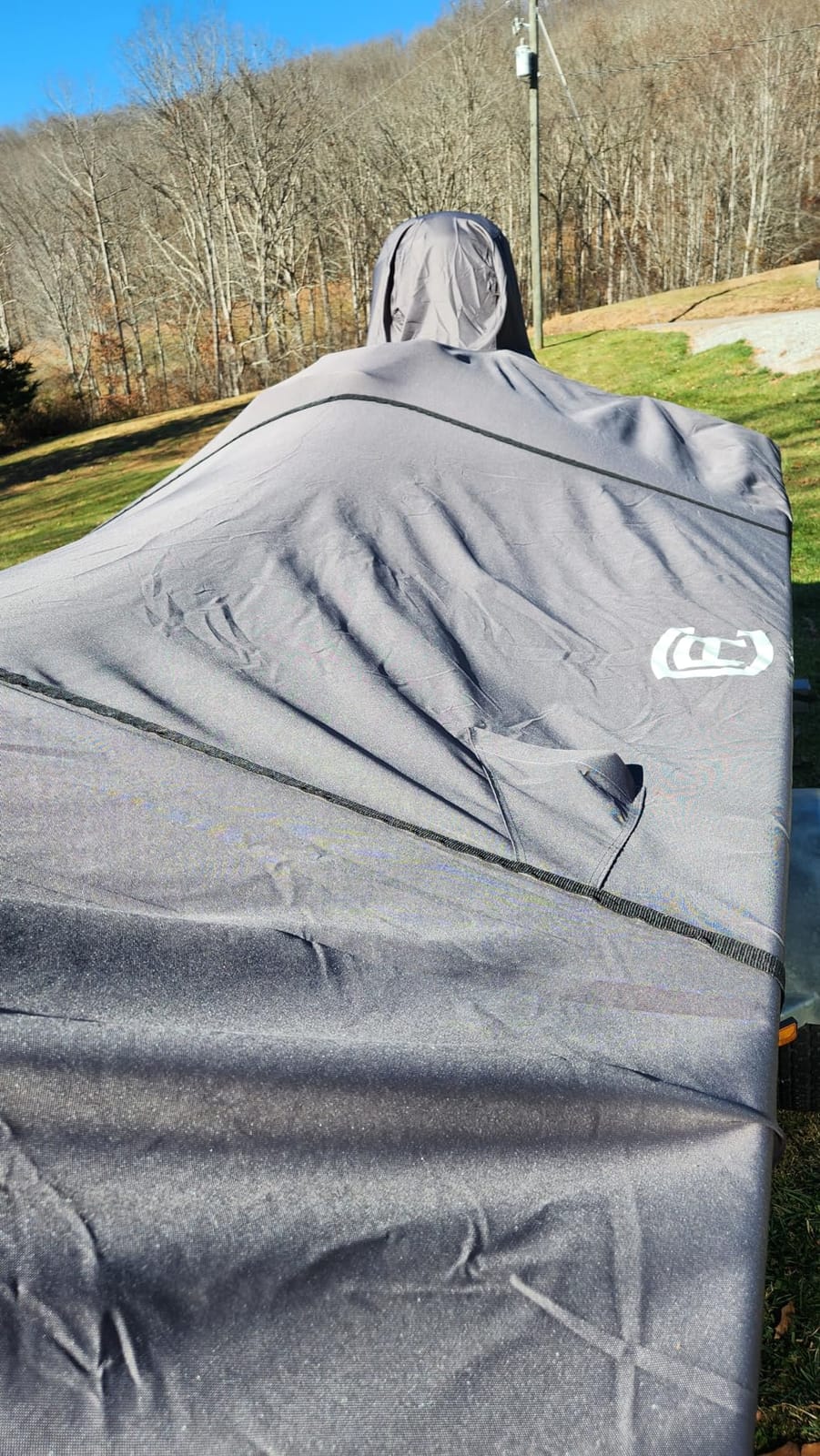 Classic Accessories StormPro Heavy-Duty Center Console Boat Cover, Fits Boats 22-24 ft Long x 116 in Wide customer photo 1