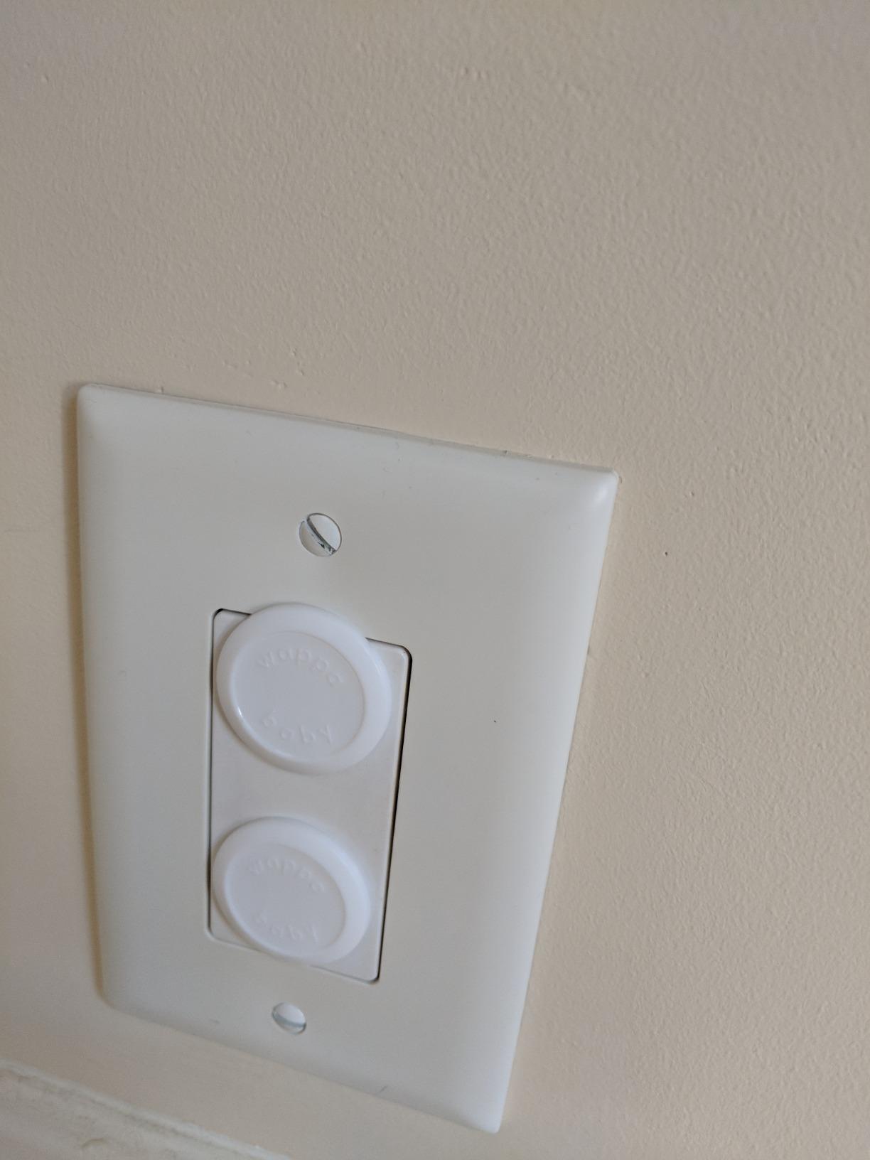 Outlet Covers Baby Proofing (50 Pack) Safe & Secure Electric Plug Protectors | Sturdy Childproof Socket Covers for Home & Office | Easy Installation | Protect Toddlers & Babies | White customer photo 2