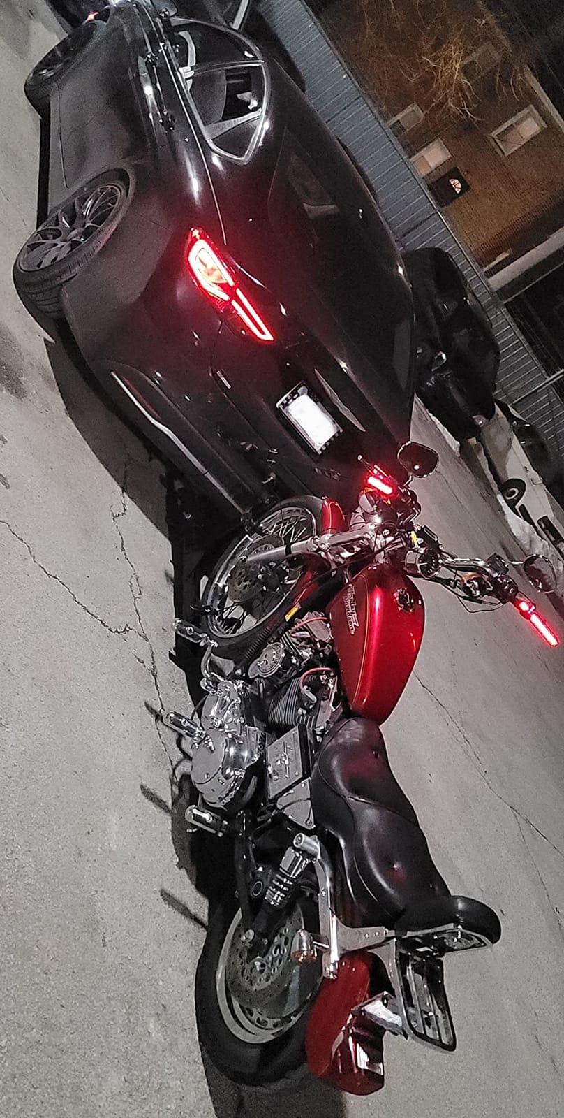 ECOTRIC 550LB Capacity Motorcycle Trailer Carrier Tow Hitch Rack Motorcycle customer photo 2