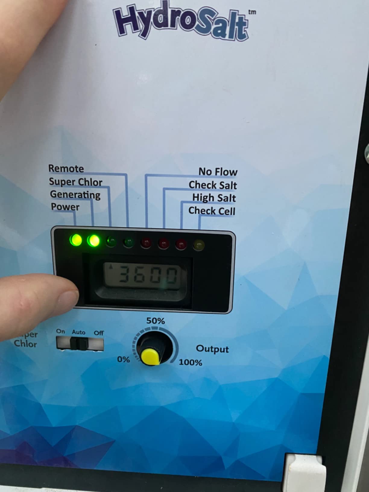 Rx Clear Hydrosalt Cell Electronic Salt Generator Chlorinator | 30,000 Gal customer photo 1