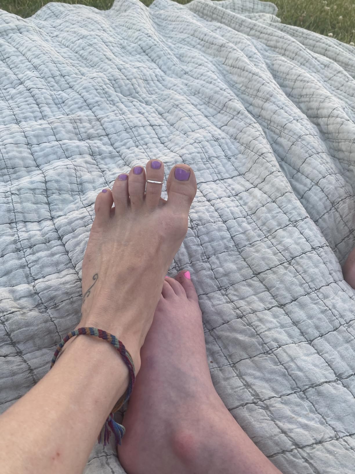 BORUO Toe Rings, 925 Sterling Silver or Waterproof Gold Plated, 2-4mm customer photo 2