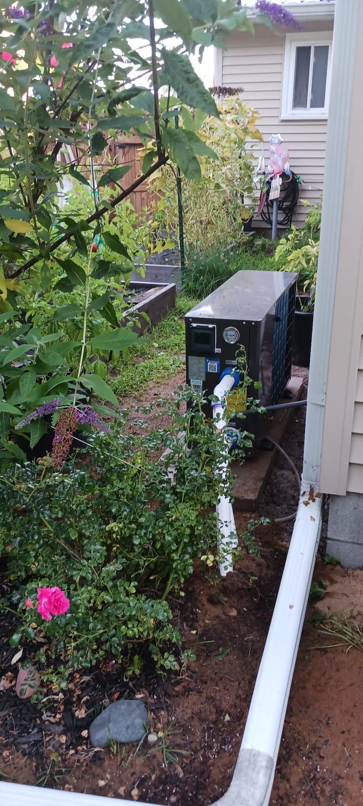FibroPool Pool Heat Pump FH255 - Electric - 55000 BTU - Titanium customer photo 1