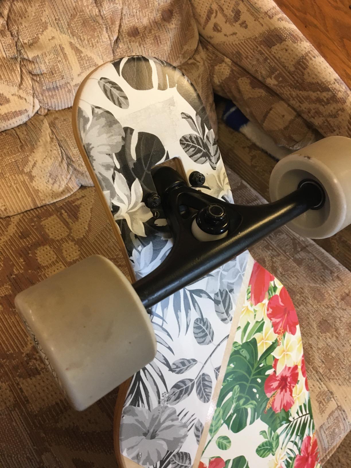 VOLADOR Urban Freeride Pro Longboard| Adaptive Cruiser 42inch| North America Maple| Camber Concave Drop Through Longboard Complete| Setup for Urban Commuting customer photo 2