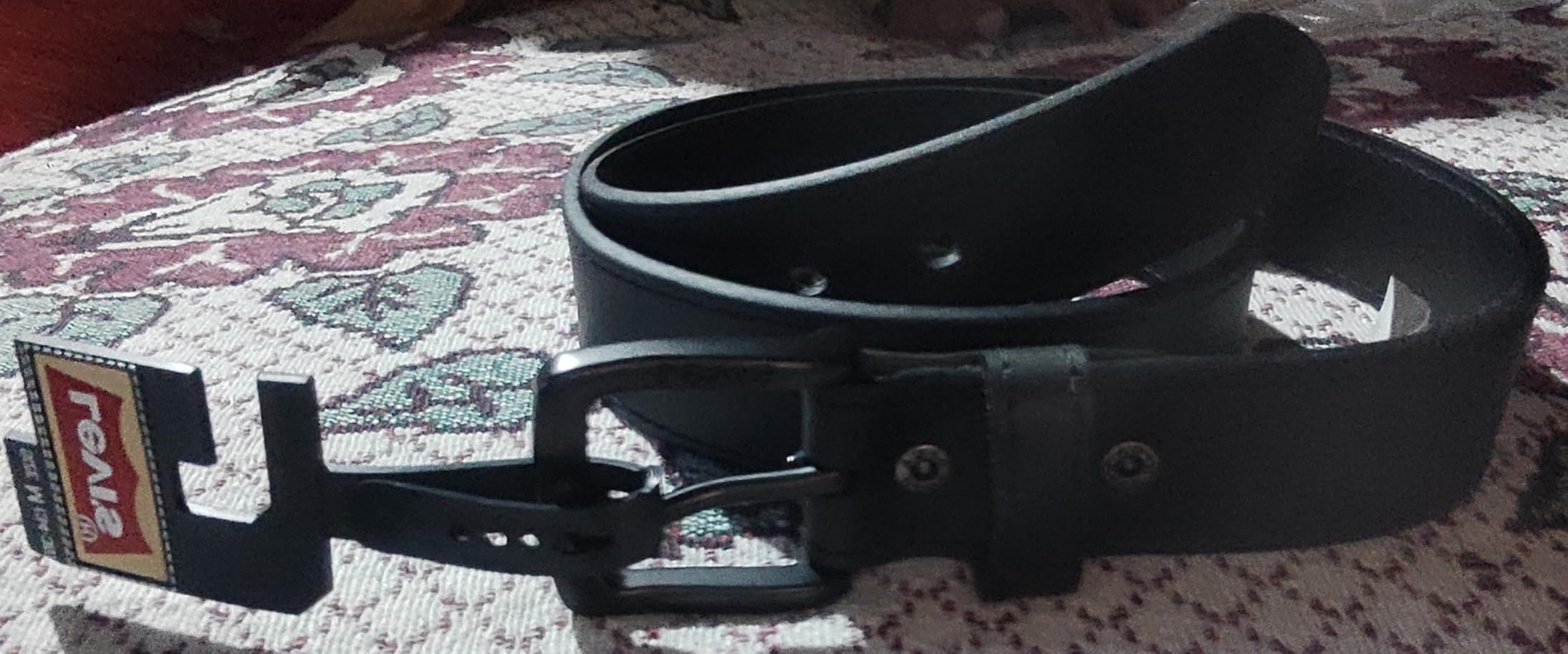 Levi’s Men’s Casual Leather Belt, Classic Strap for Jeans & Everyday Wear customer photo 2