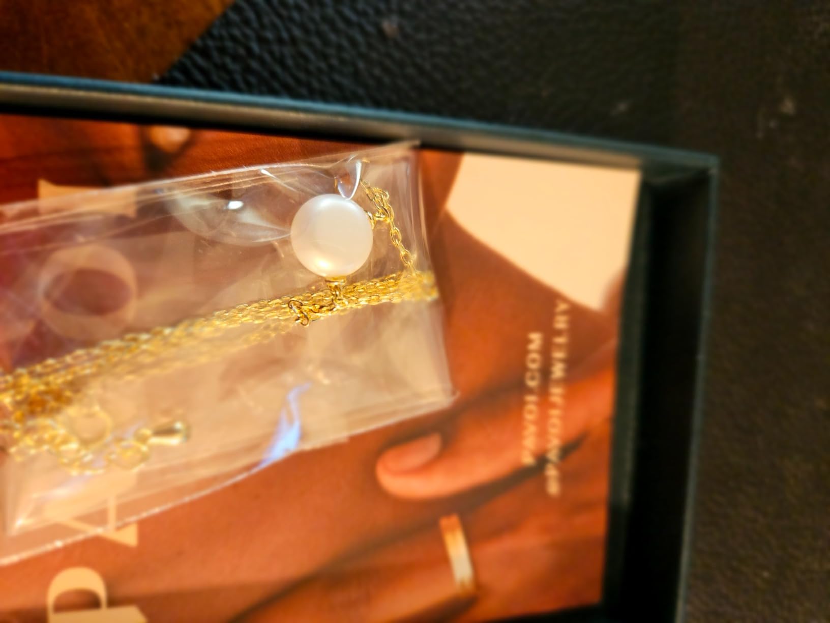 PAVOI Handpicked AAA+ Freshwater Cultured Single Pearl Necklace Pendant | Gold Necklaces for Women customer photo 1