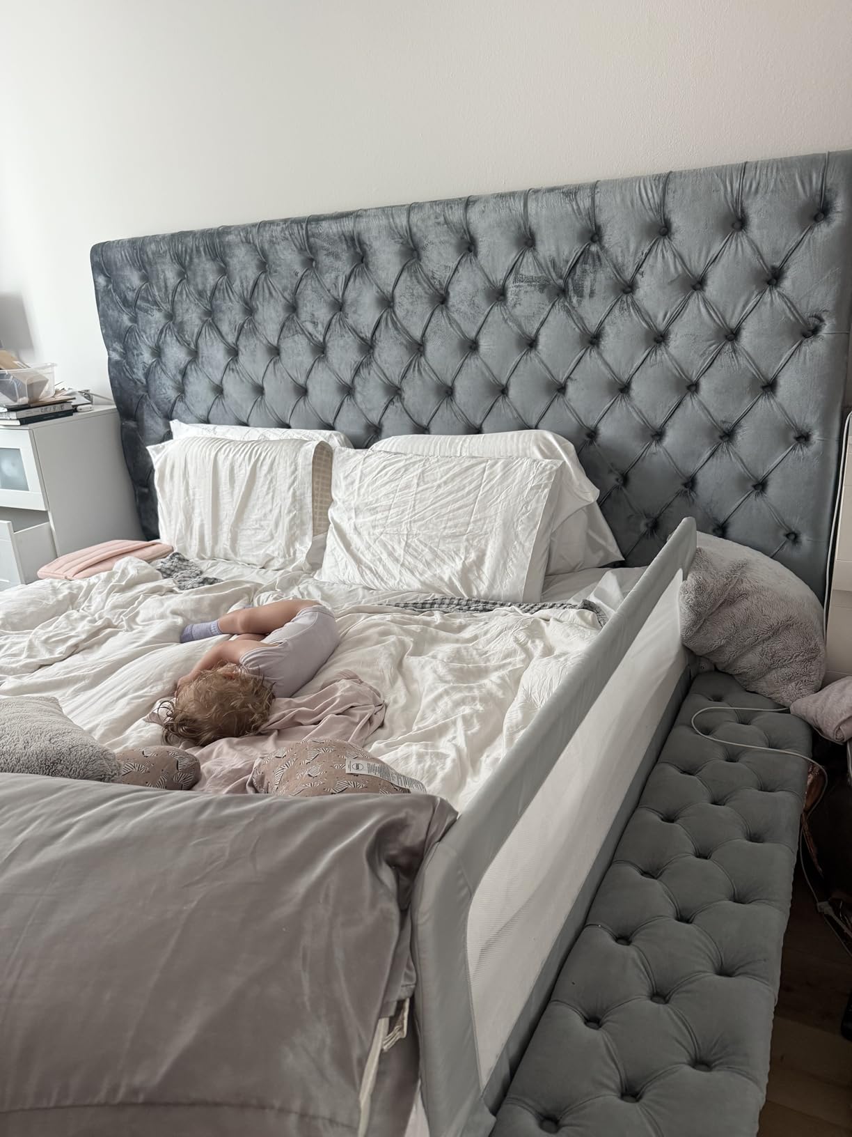 ComfyBumpy 1-Pack Bed Rail for Toddlers 55.5