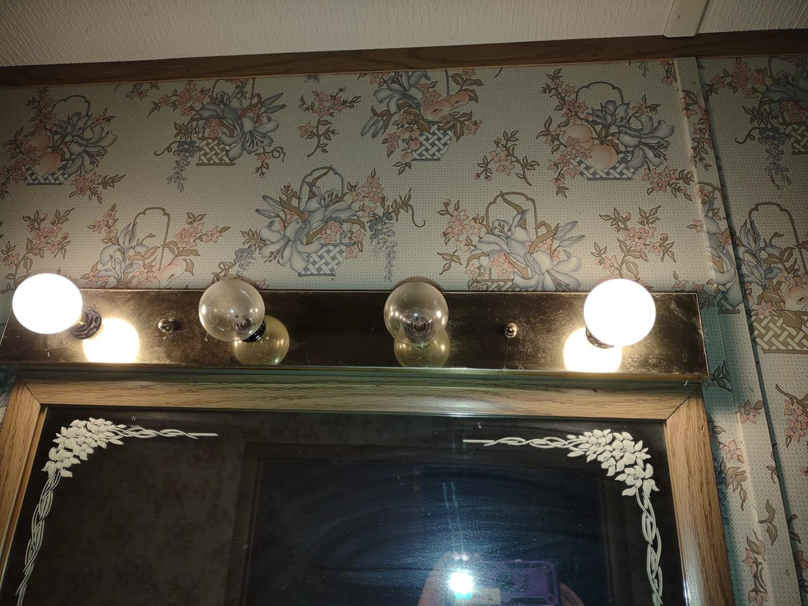 Kichler 3-Light Bathroom Vanity Light, Brushed Nickel customer photo 1