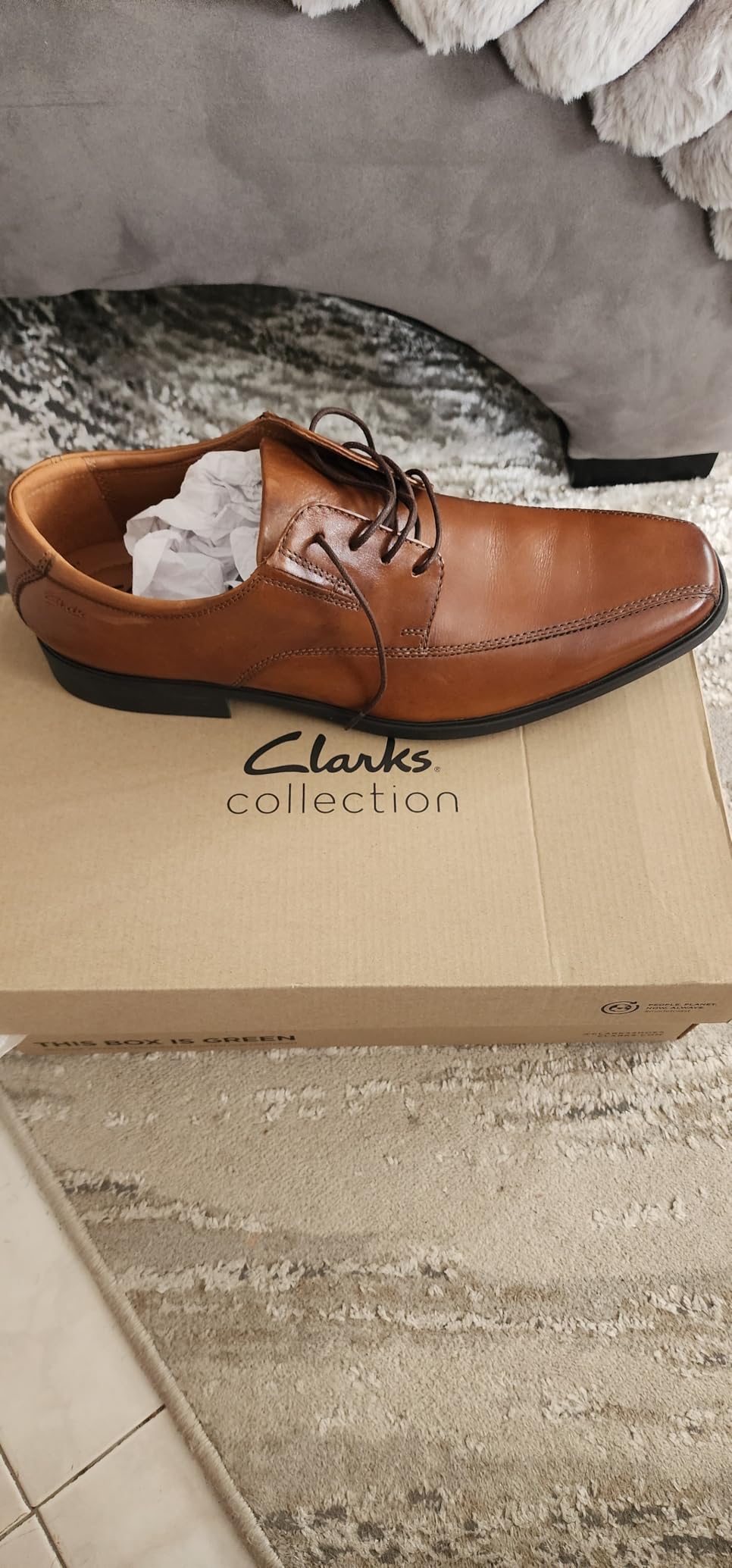 Clarks Mens Derby Lace-up customer photo 2