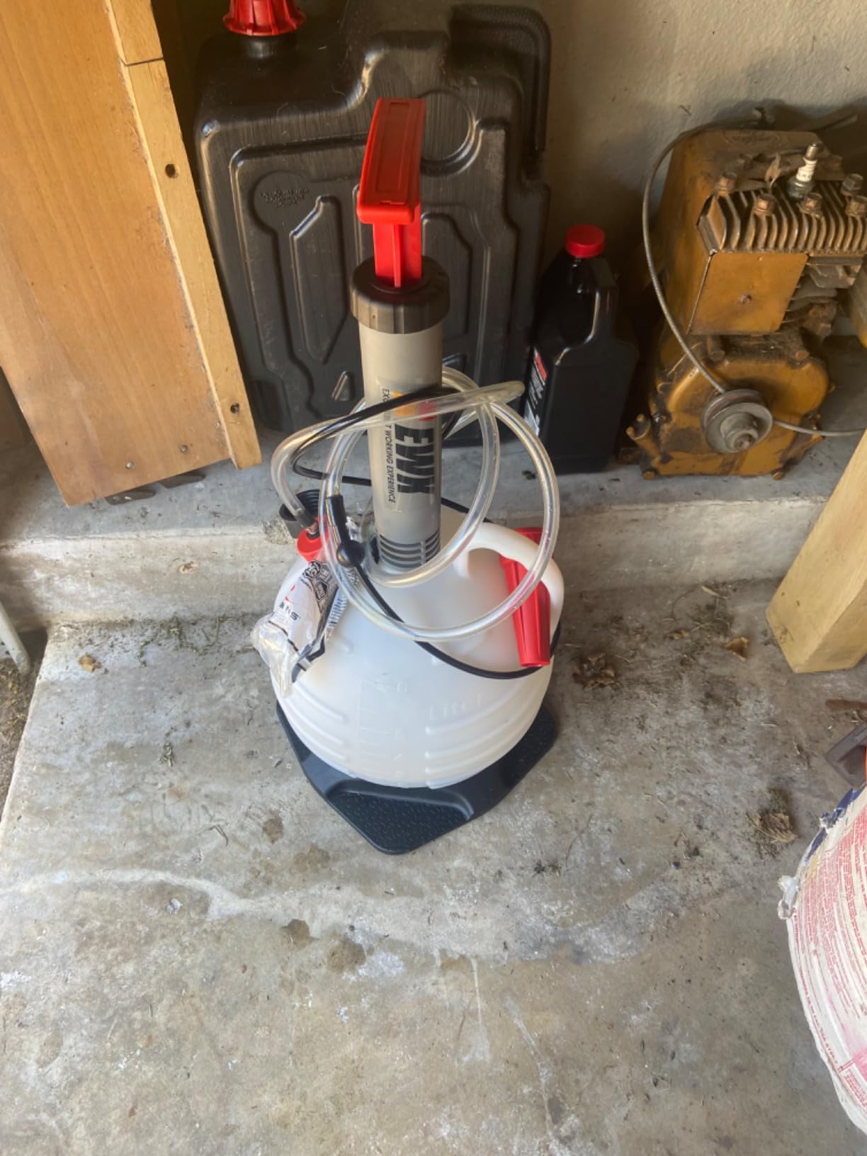 EWK 6L Manual Fluid Transfer Pump, Portable Fluid Extractor customer photo 1