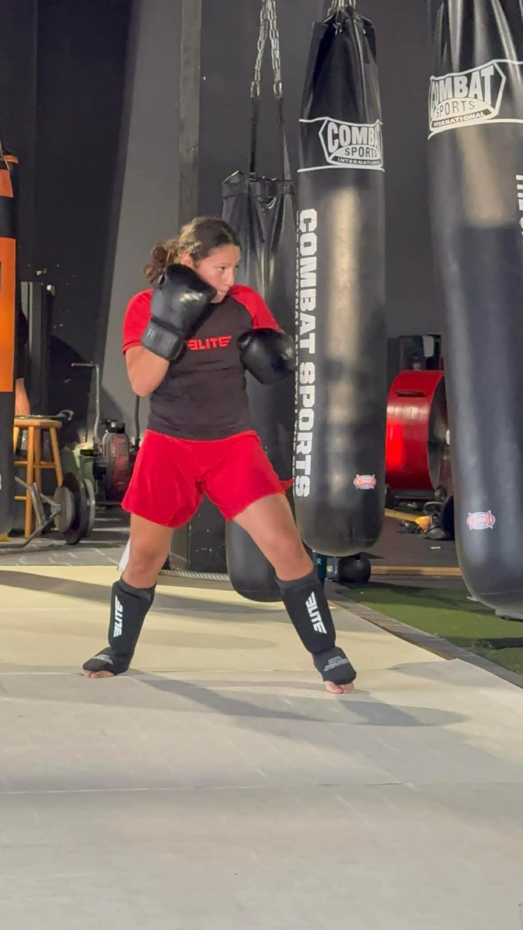 MMA Shin Pads for Muay Thai and Kickboxing, Protective Shin Guards with Instep Guard for Sparring and Training, for Adults, Kids, and Youth customer photo 2