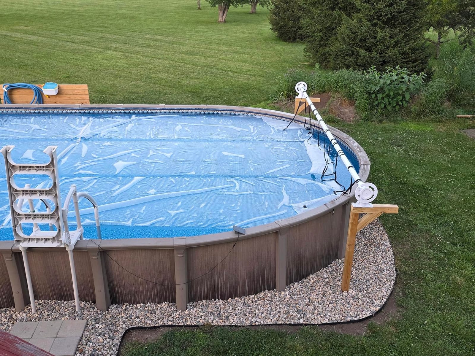 Sun2Solar Solar Cover Reel System | Fits Pools up to 24 ft Wide customer photo 1