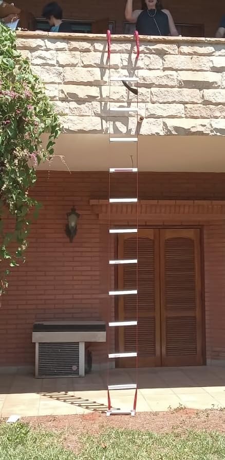 Hausse Retractable 2 Story Fire Escape Ladder, 13 Feet customer photo 2