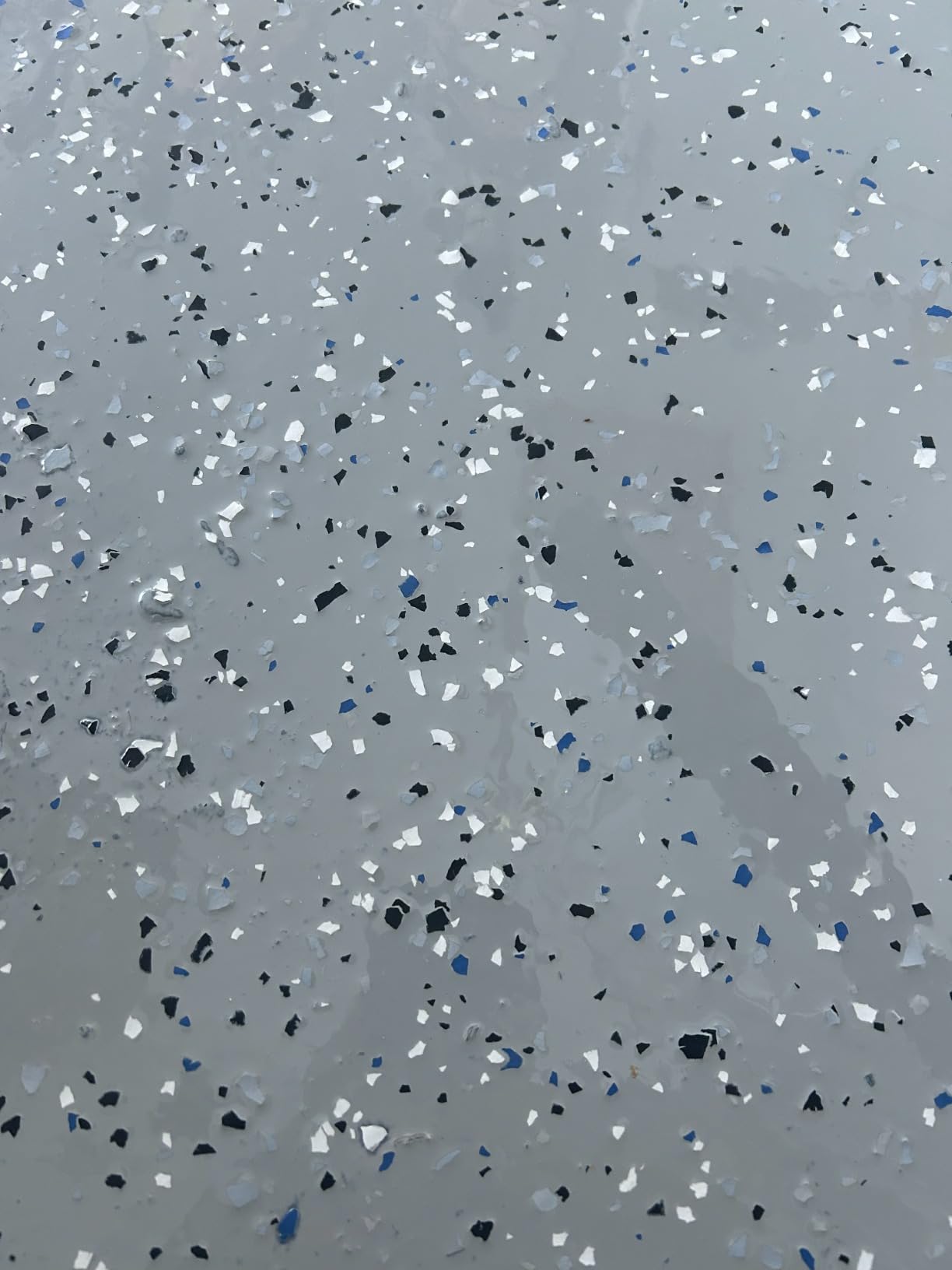Rust-Oleum RockSolid Polycuramine Gloss Dark Gray Garage Floor Coating customer photo 2