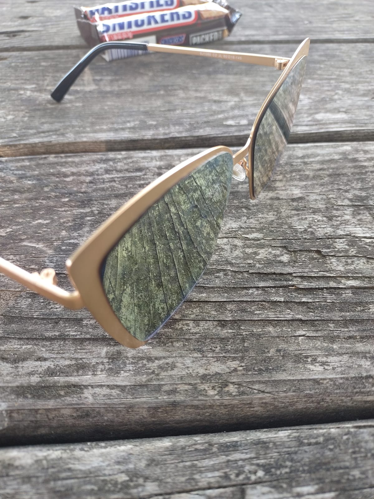 SOJOS Cateye Sunglasses for Women Fashion Mirrored Lens Metal Frame SJ1086 customer photo 2
