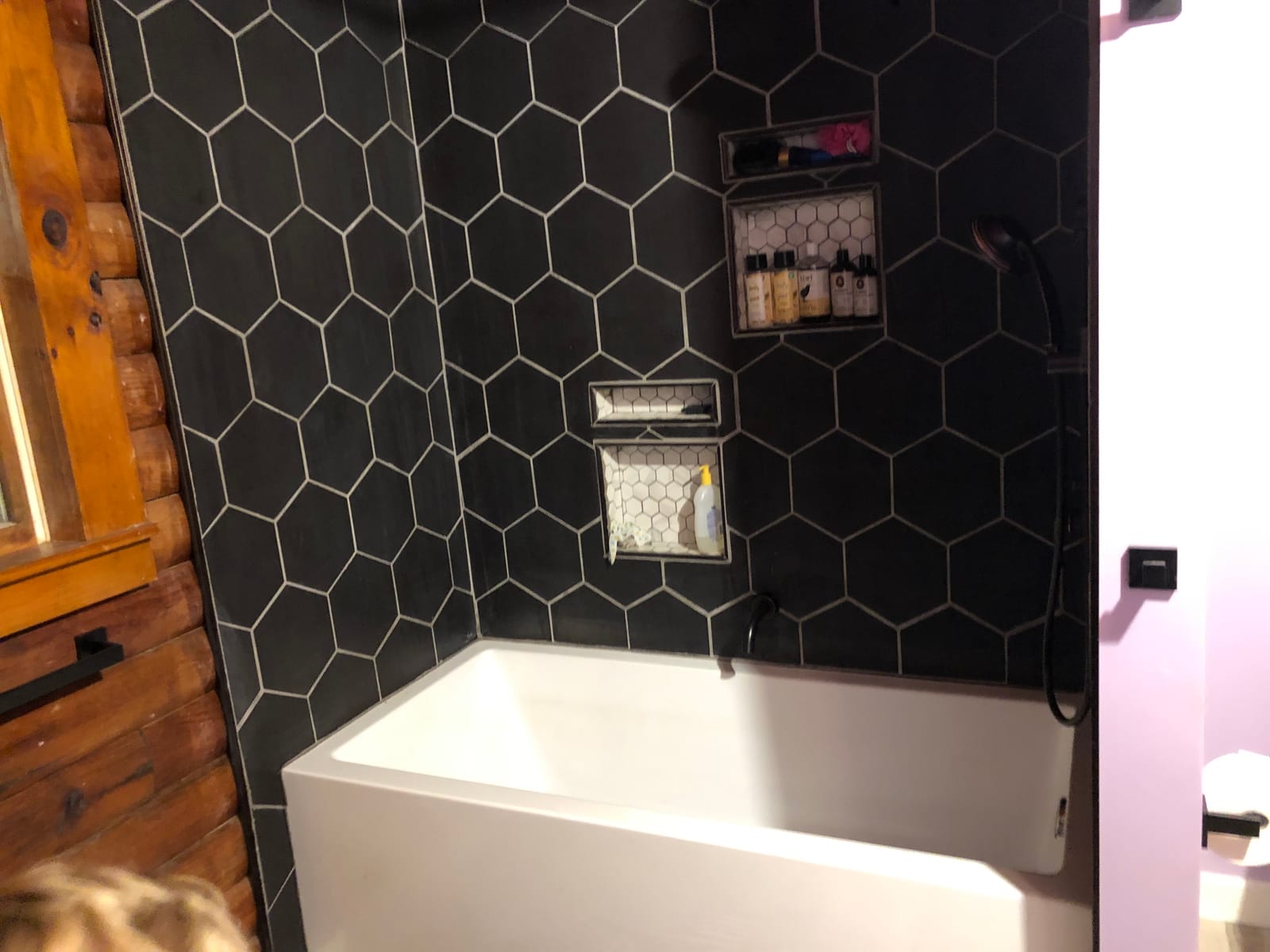 Aqua Eden VTAP663222R 66-Inch Acrylic 3-Wall Alcove Tub with Right Hand Drain, White customer photo 1