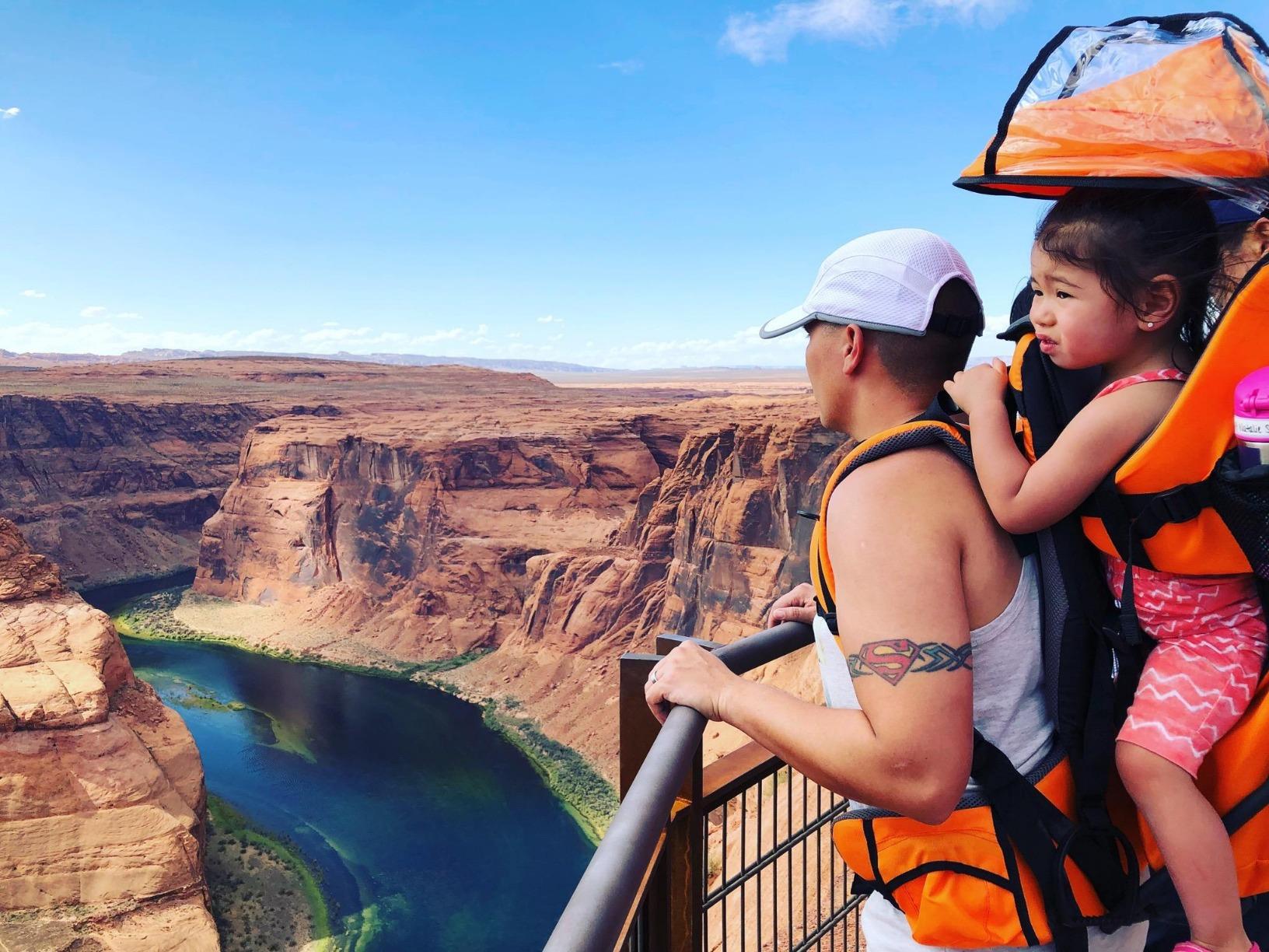 ClevrPlus Cross Country Baby Backpack Carrier, Grey, Toddler Hiking Backpack with Comfortable Seat, Adjustable Straps & Belt, Foldable Frame Lightweight Large Capacity Child Carrier for Outdoor customer photo 2
