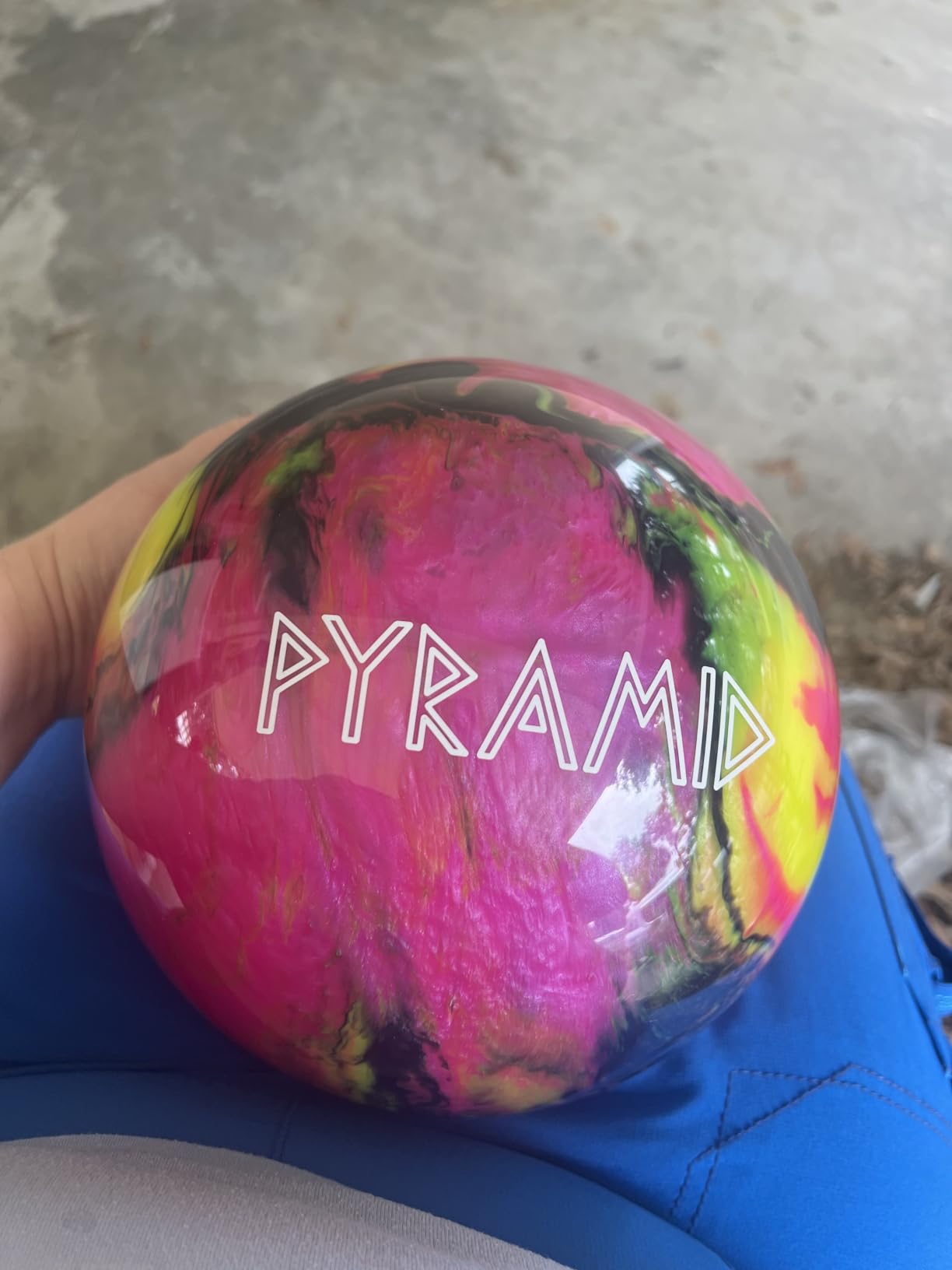 Pyramid Path Polyester Bowling Ball customer photo 1