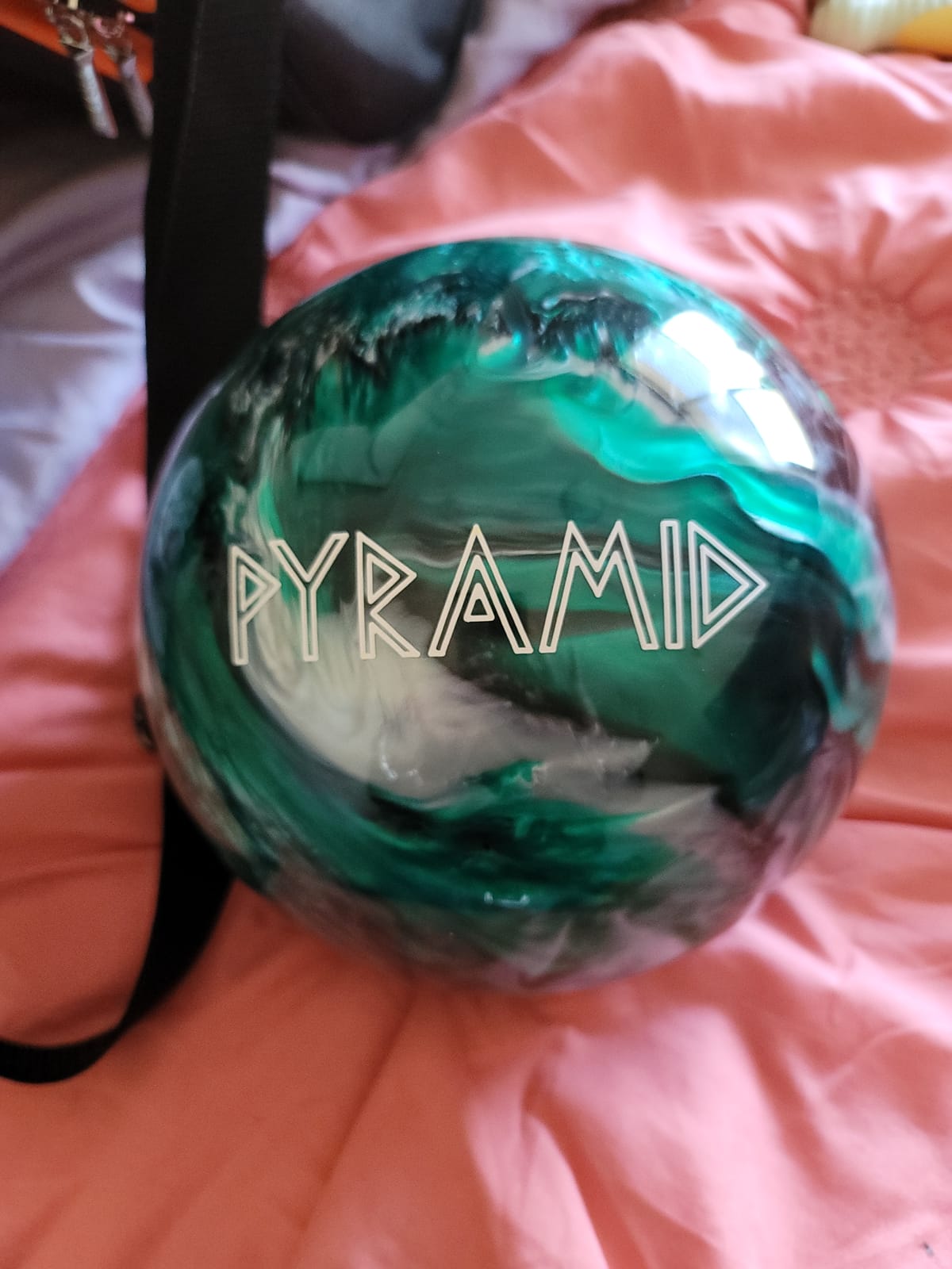 Pyramid Path Polyester Bowling Ball customer photo 2