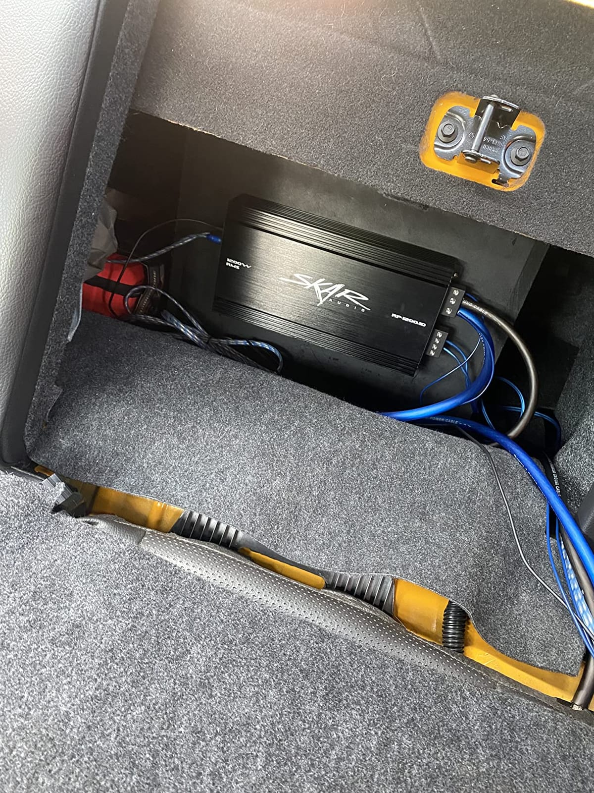 Skar Audio RP-1200.1D Monoblock Class D MOSFET Amplifier with Remote Subwoofer Level Control, 1200W customer photo 2