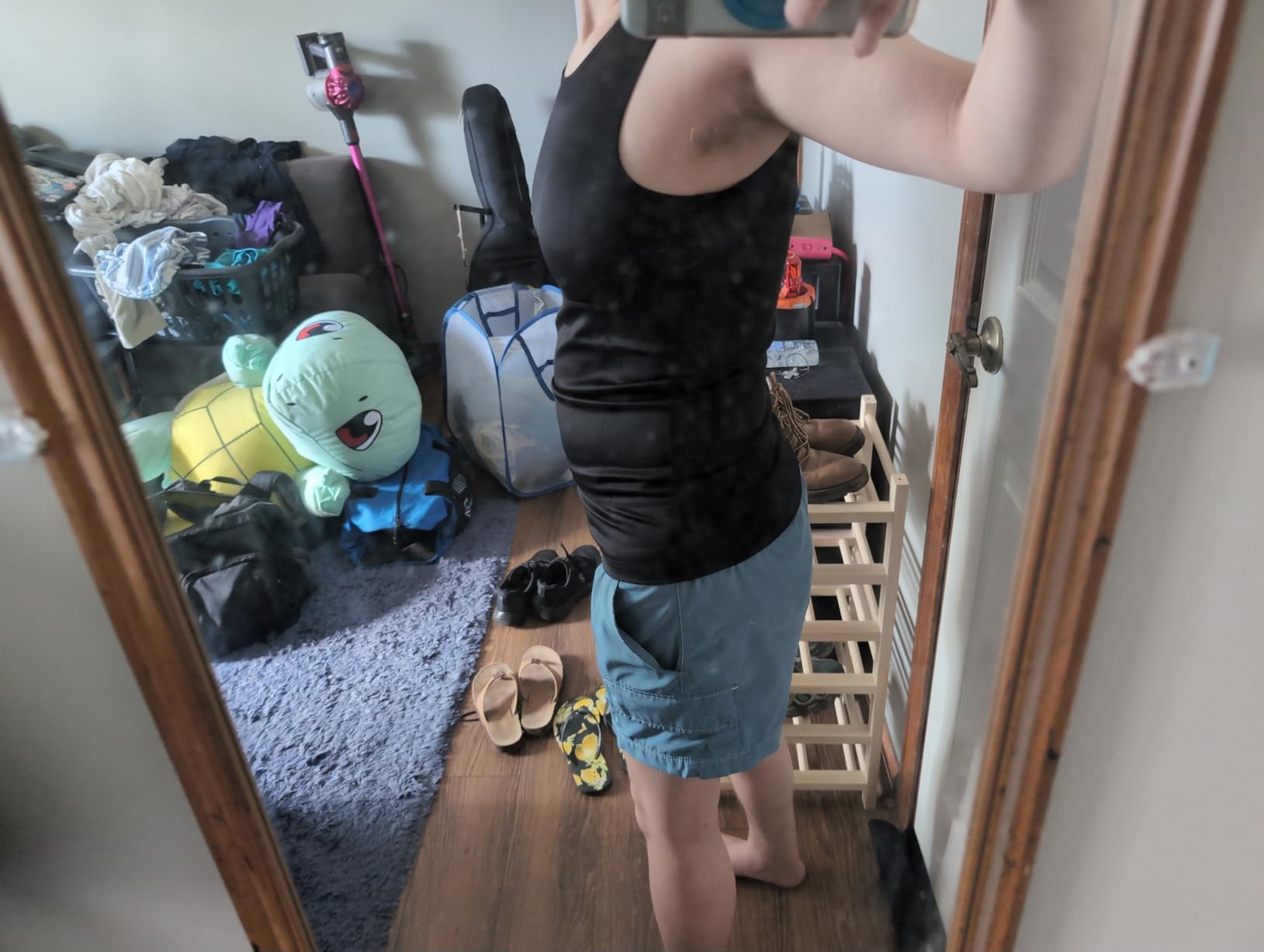 Mens Compression Shirt Slimming Body Shaper Vest Workout Tank Tops Abdomen customer photo 2