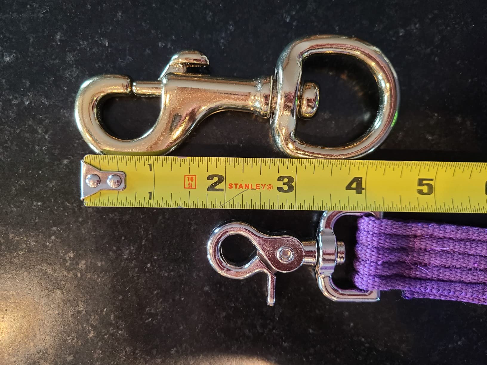 35' Flat Cotton Web Lunge Line with Bolt Snap & Rubber Stop - By Southwestern Equine (35', Turquoise) customer photo 1