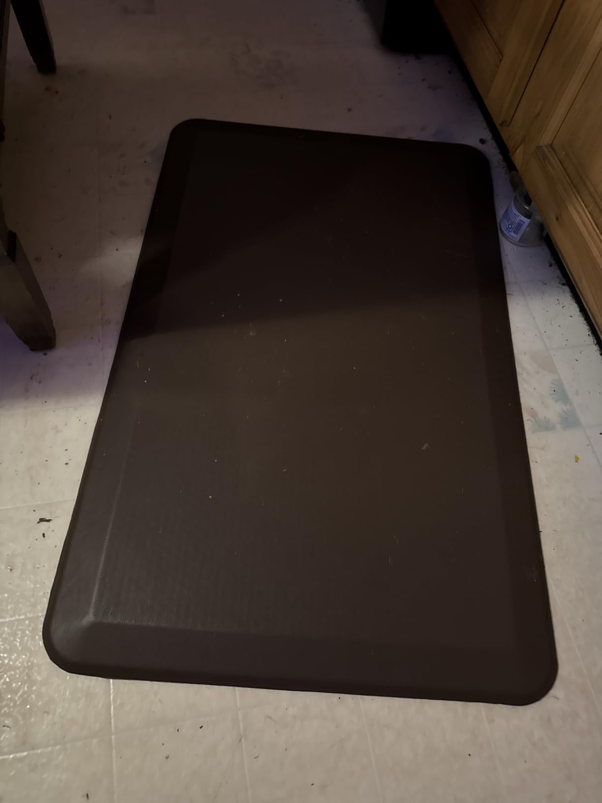 GORILLA GRIP Cushioned Antifatigue Kitchen Mat for Floor, 24x17, Black customer photo 1