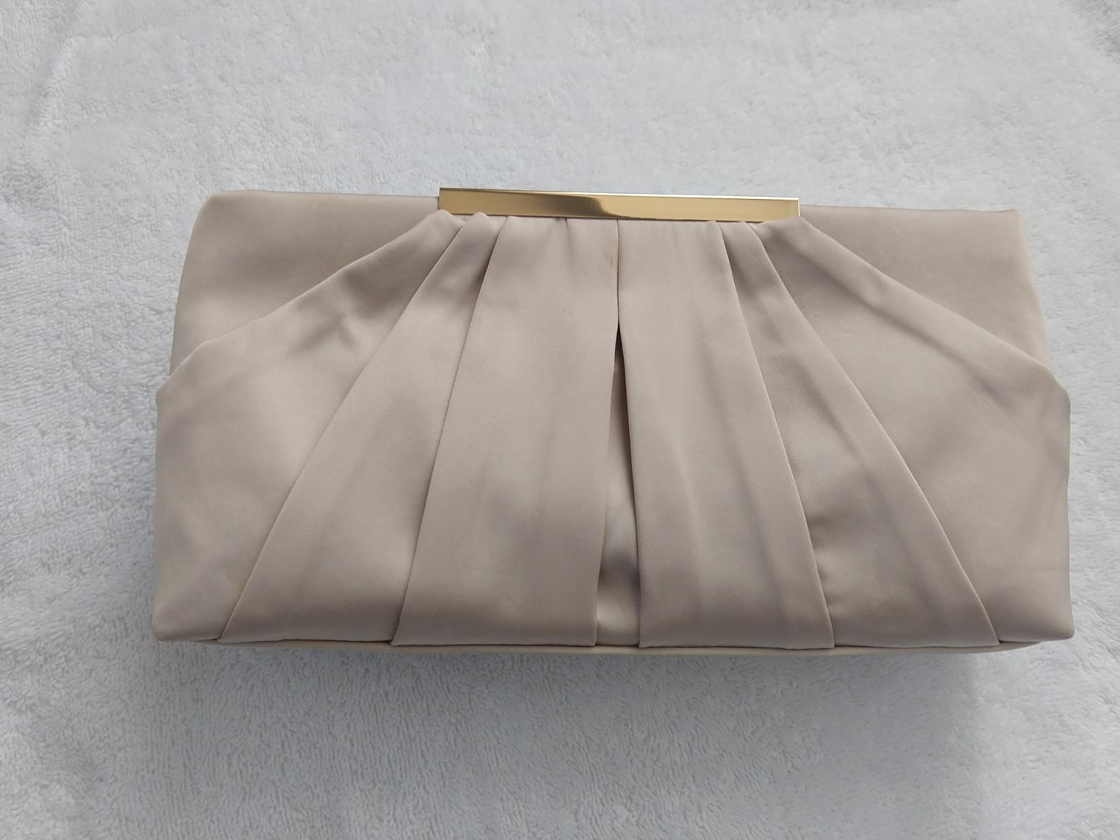 CHARMING TAILOR Clutch Evening Bag Elegant Pleated Satin Formal Handbag Simple Classy Purse for Women customer photo 2