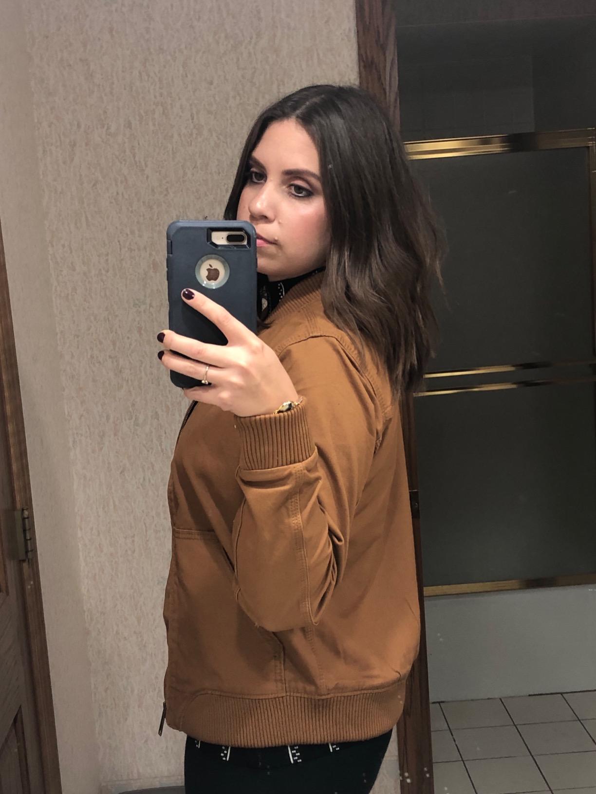 Carhartt Women's Crawford Bomber Jacket customer photo 2