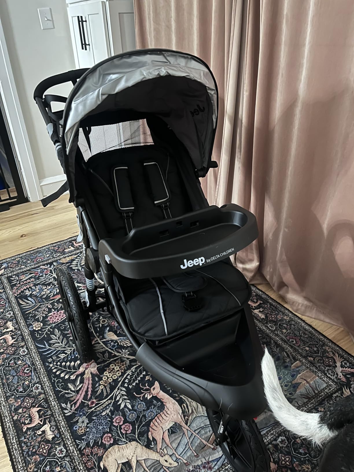 Jeep Classic Jogging Stroller by Delta Children, Grey customer photo 2
