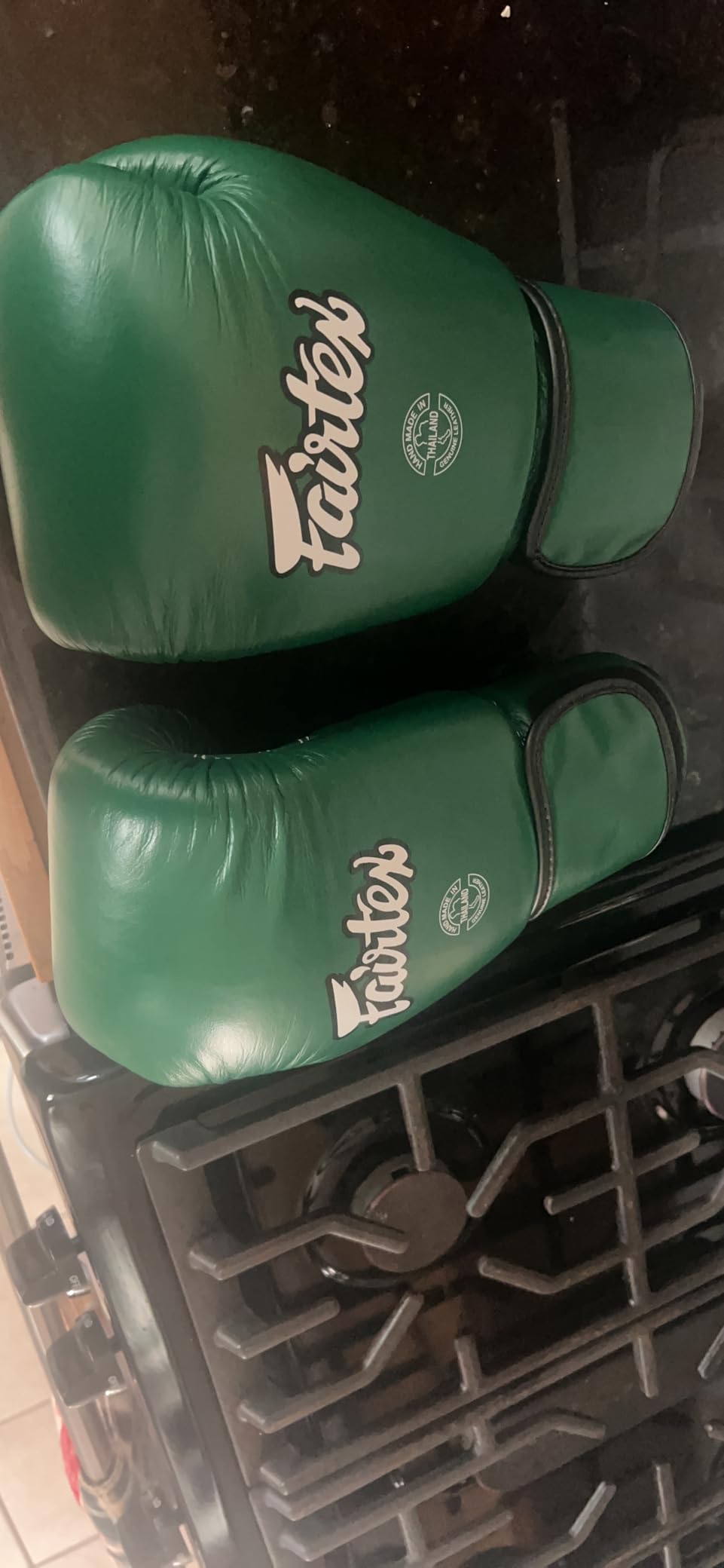 Fairtex BGV16 Compact Boxing Gloves, Leather Muay Thai MMA Kickboxing Gear customer photo 1