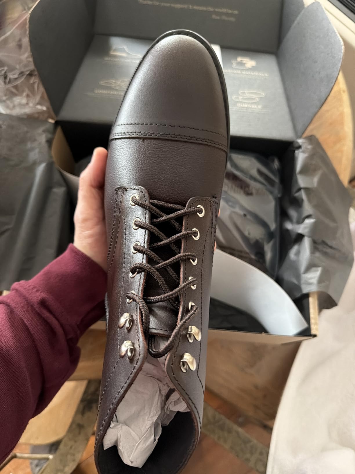 Thursday Boot Company Men's Captain Cap Toe Boots customer photo 2