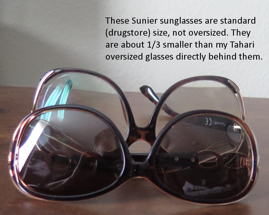 Sunier Sunglasses Womens Polarized, Trendy Oversized Big UV400 Sun Glasses customer photo 1