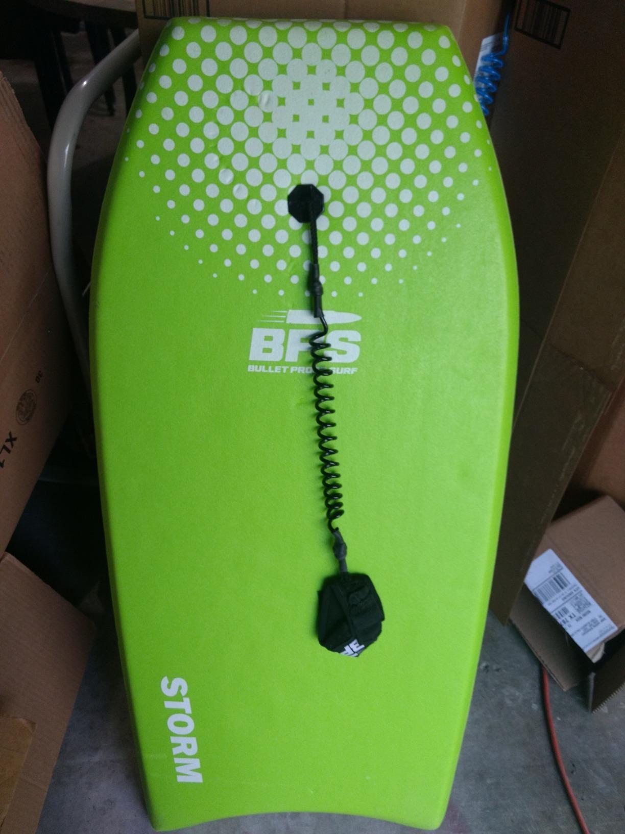 'Wave Weapon' Body Board for All Wave Conditions - Lightweight with EPS Core HDPE Slick Bottom Body Boards for Beach with Wrist Leash and Plug for Kids and Adults customer photo 2